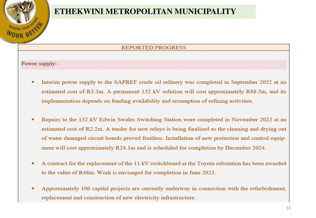 ethekwini metropolitan municipality 1