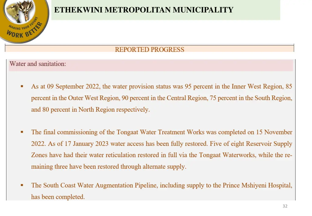 ethekwini metropolitan municipality 2