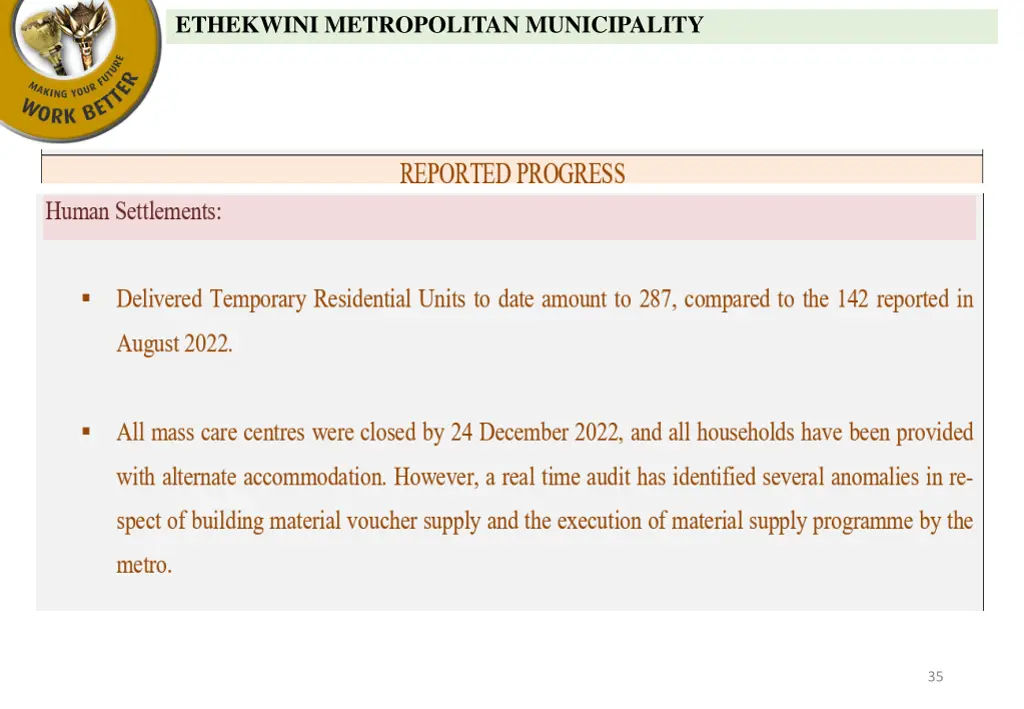 ethekwini metropolitan municipality 5