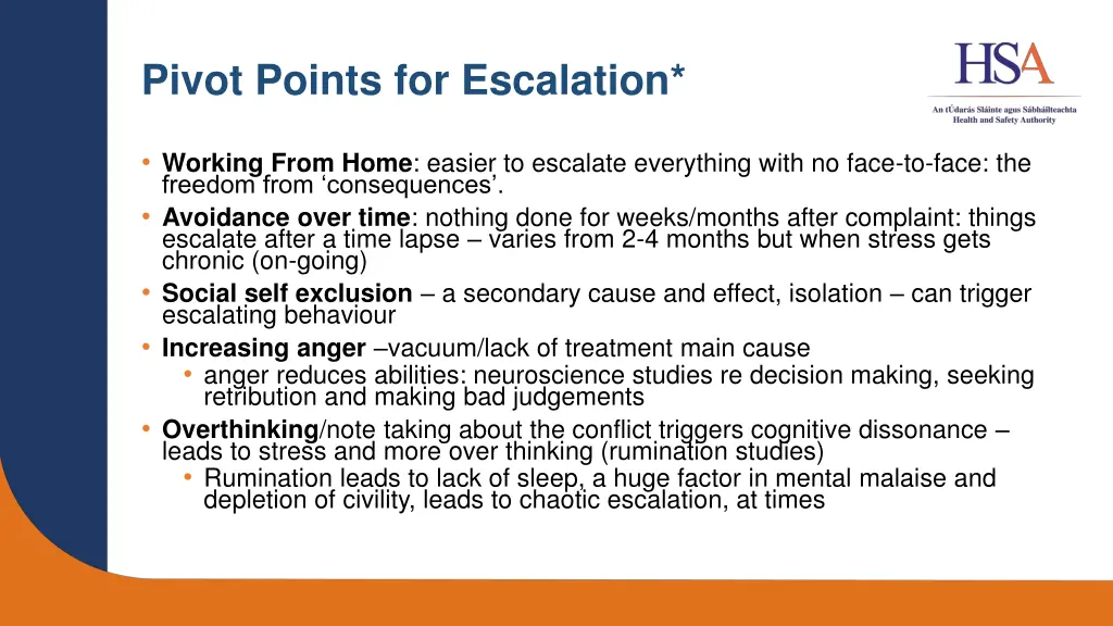 pivot points for escalation