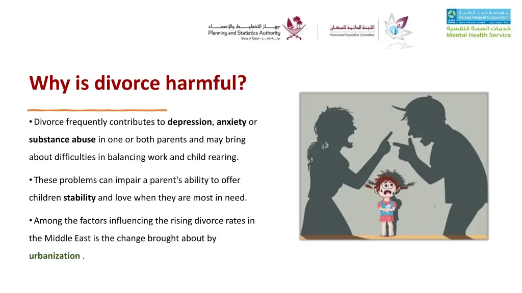 why is divorce harmful
