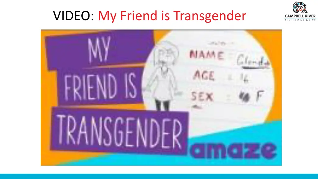 video my friend is transgender