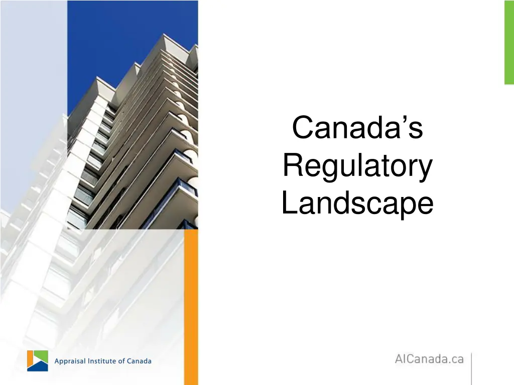 canada s regulatory landscape