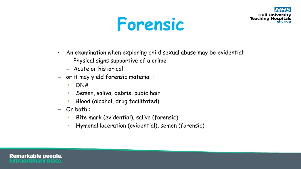 forensic