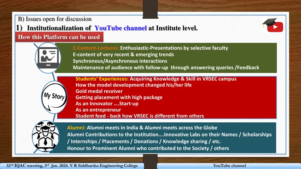 b issues open for discussion 3