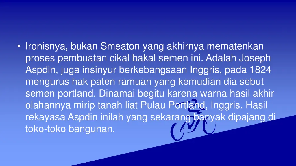 ironisnya bukan smeaton yang akhirnya mematenkan