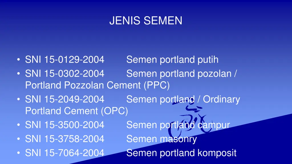 jenis semen