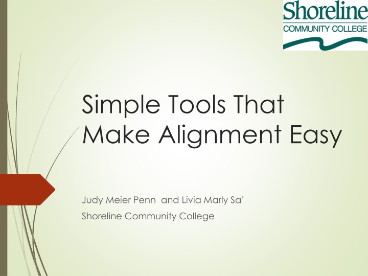 simple tools that make alignment easy