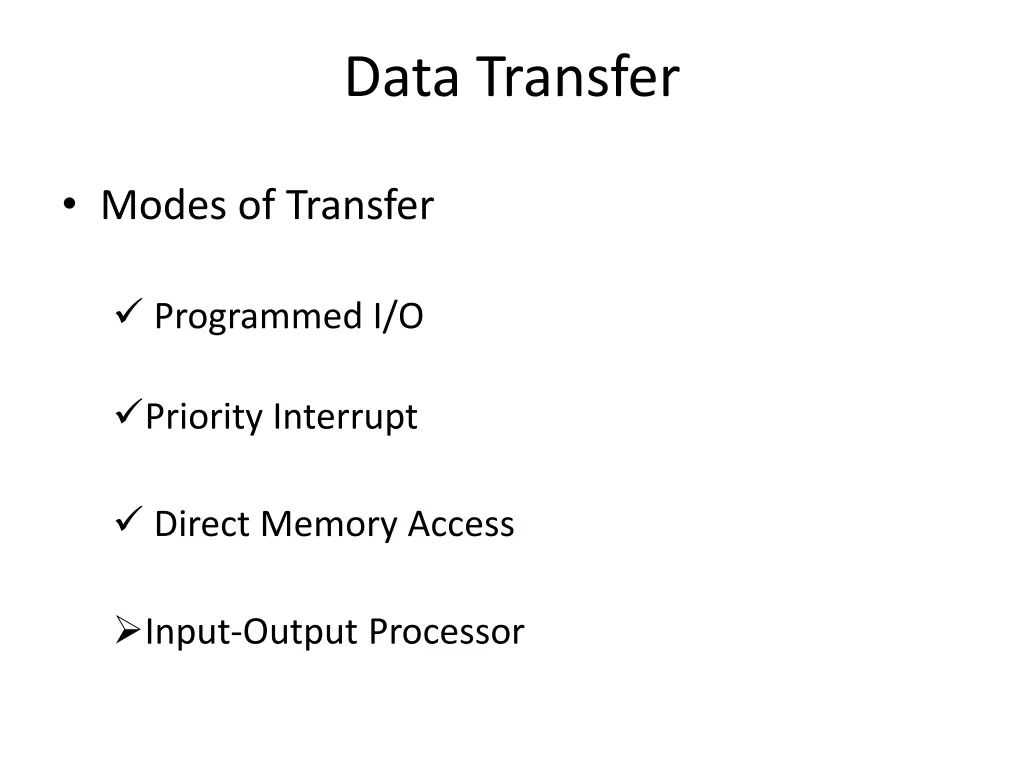 data transfer