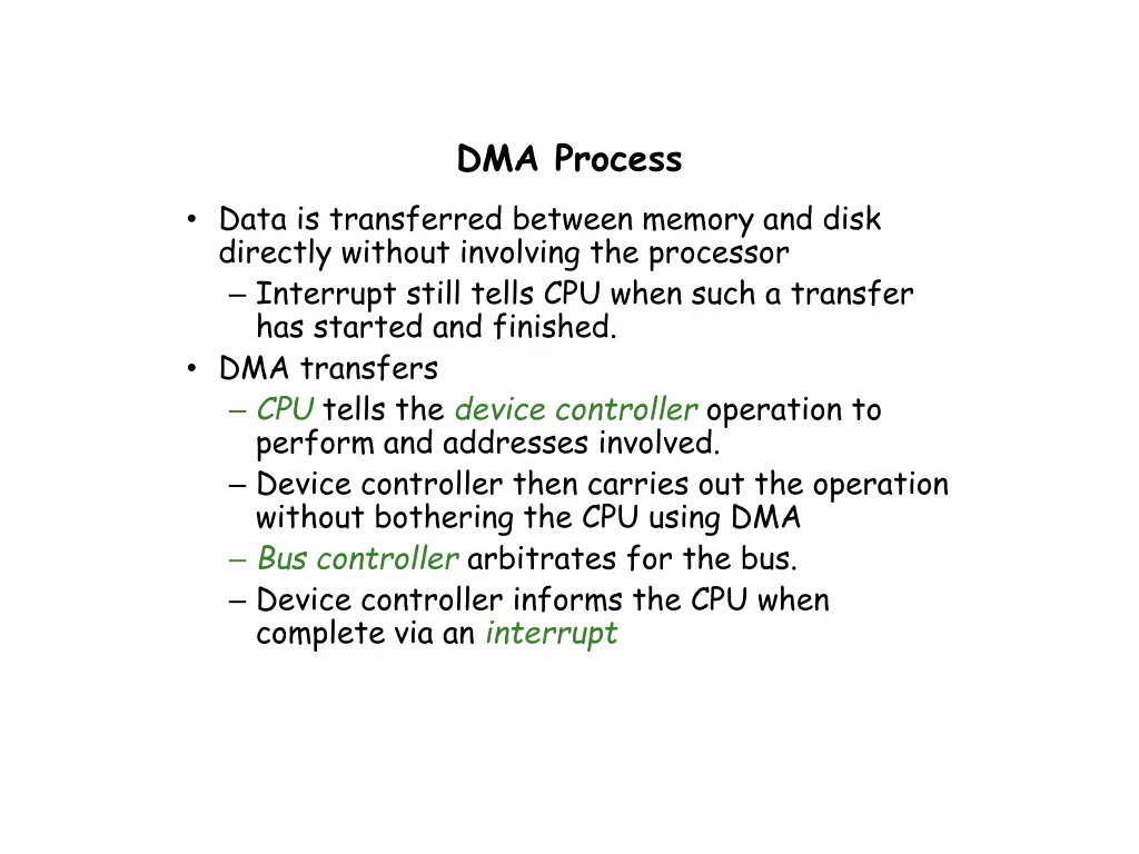 dma process