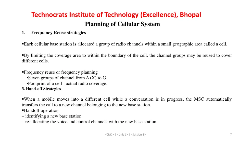 technocrats institute of technology excellence 6