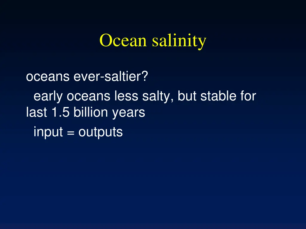 ocean salinity 1
