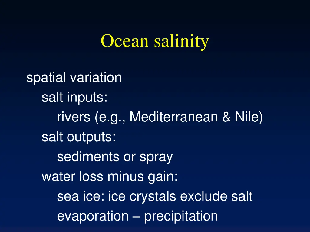 ocean salinity 2