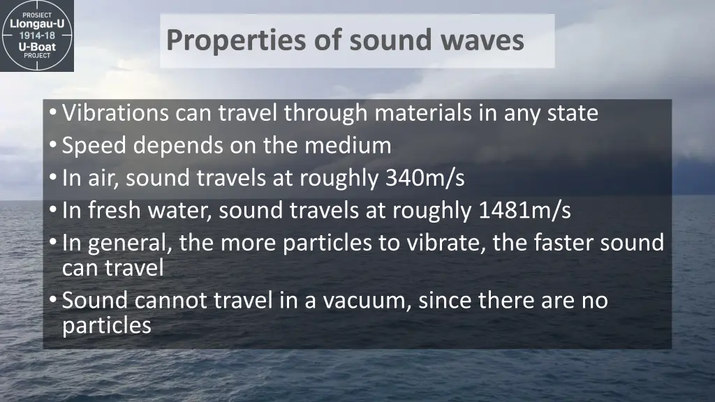 properties of sound waves