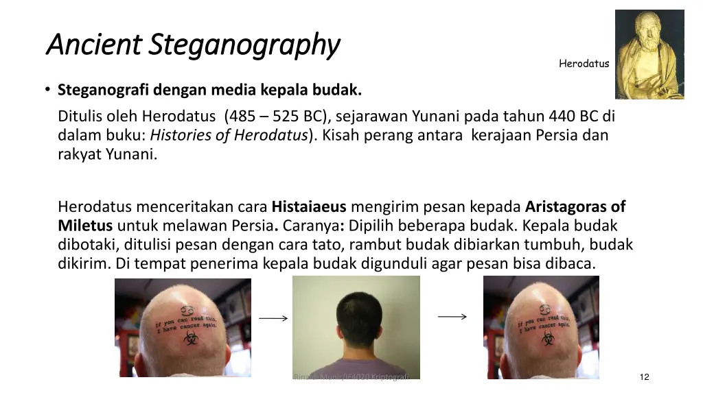 ancient steganography ancient steganography