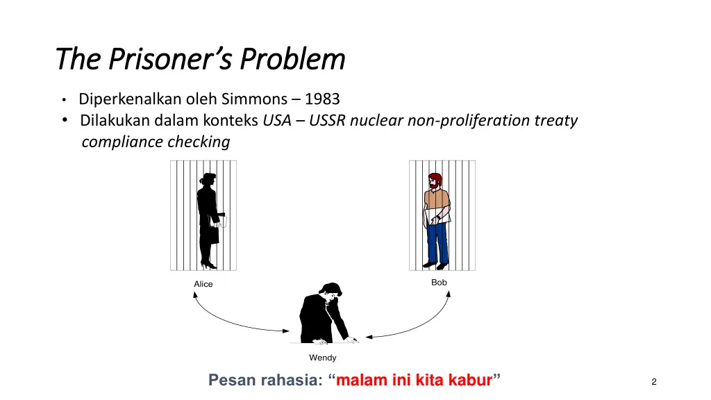 the prisoner s problem the prisoner s problem