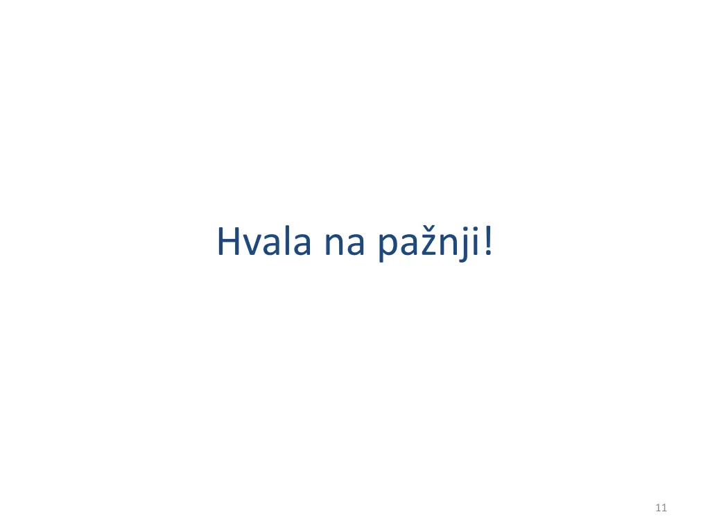 hvala na pa nji