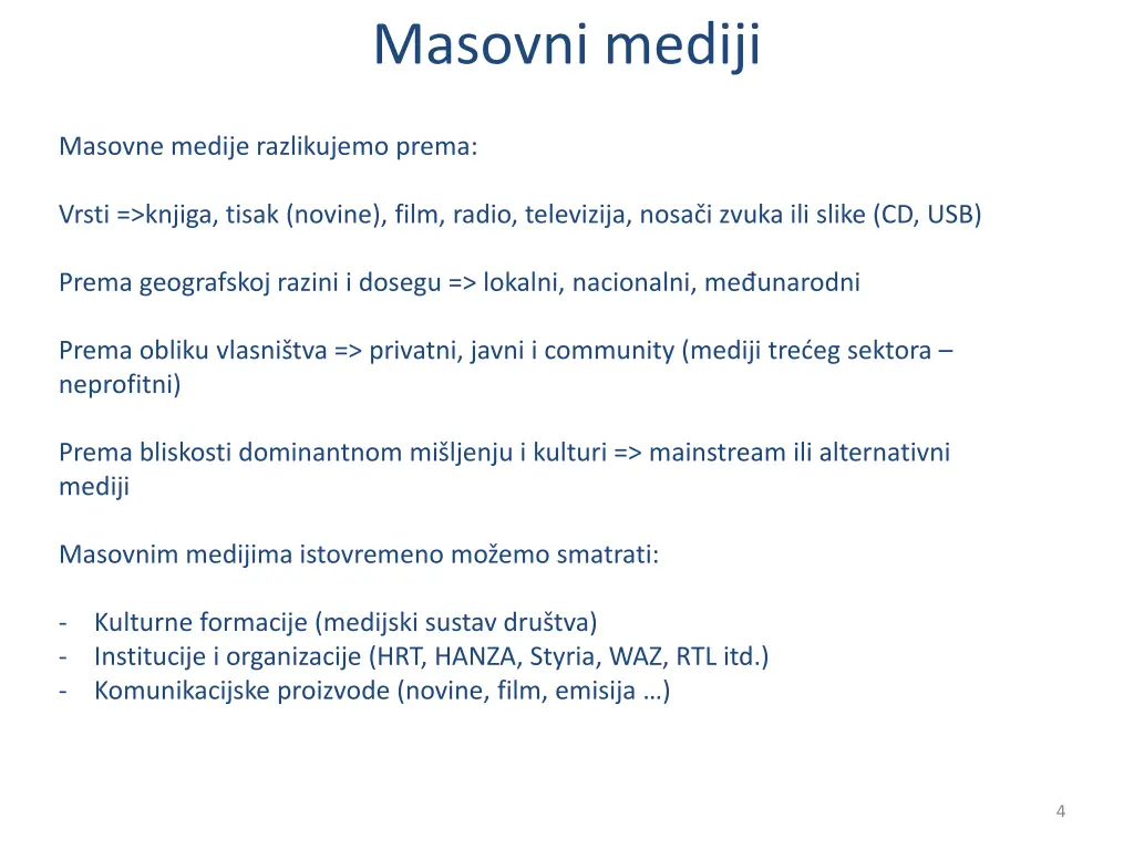 masovni mediji 1