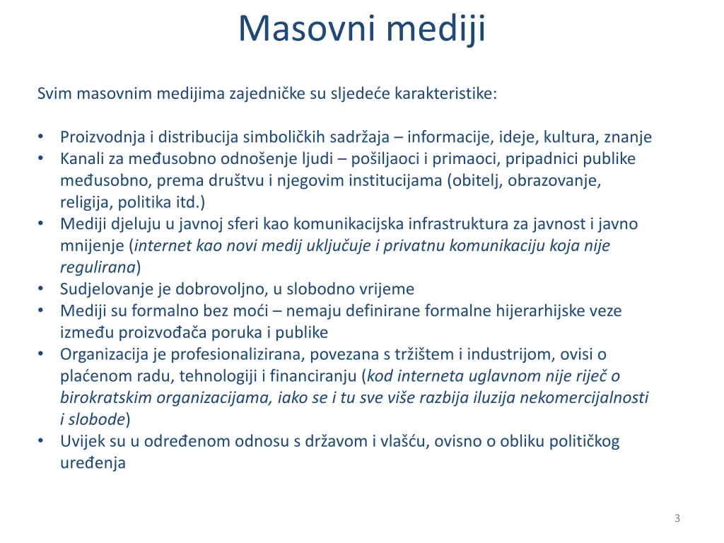 masovni mediji