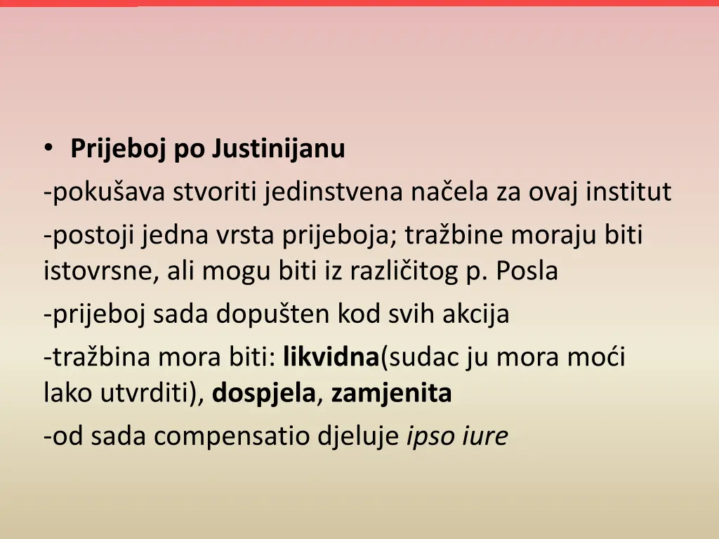 prijeboj po justinijanu poku ava stvoriti