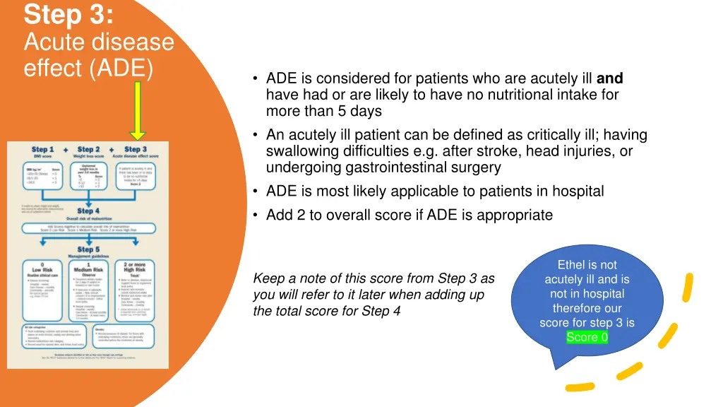 step 3 acute disease effect ade