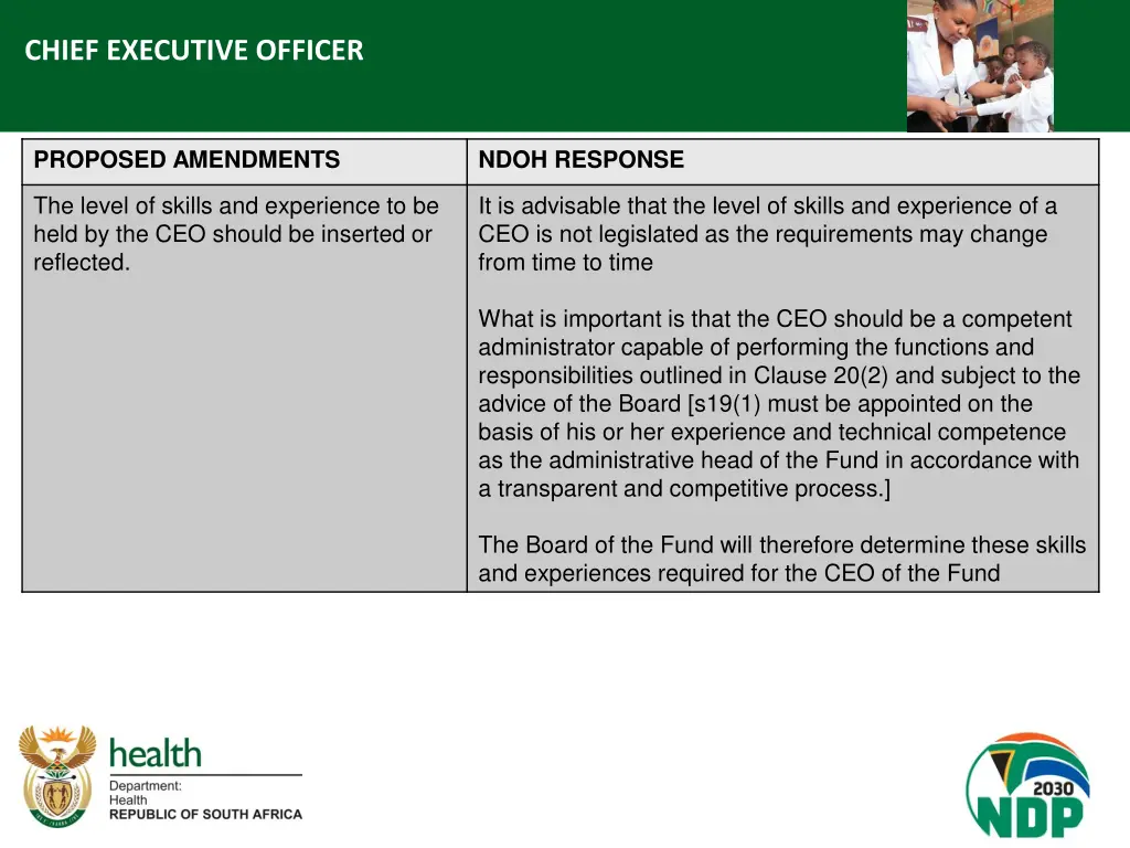 chief executive officer