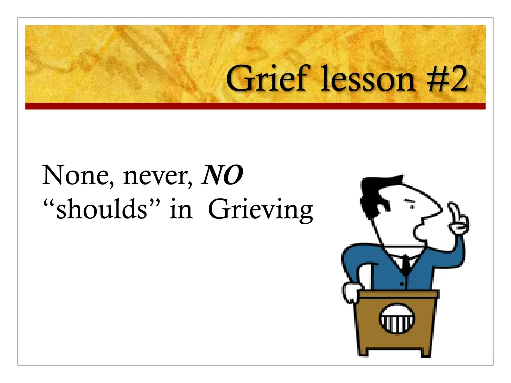 grief lesson 2