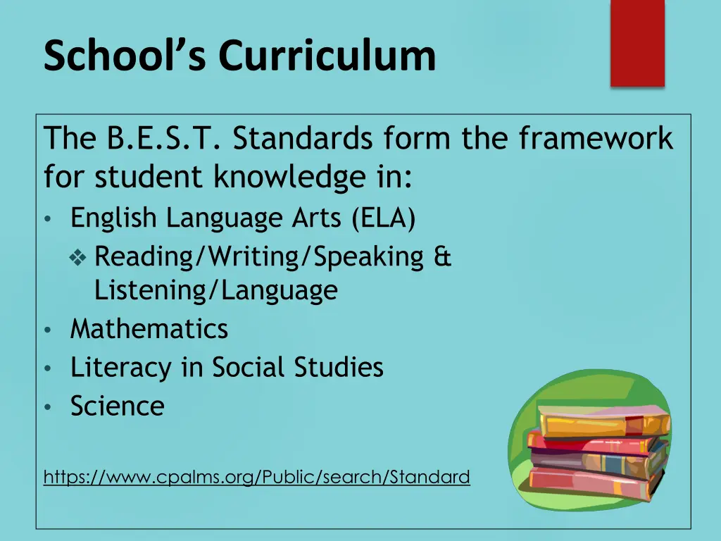 school s curriculum