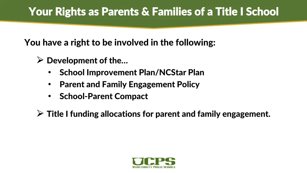 your rights as parents families of a title