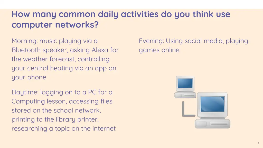 how many common daily activities do you think
