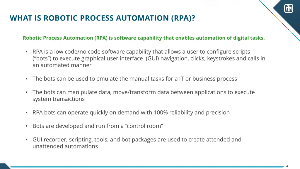 what is robotic process automation rpa