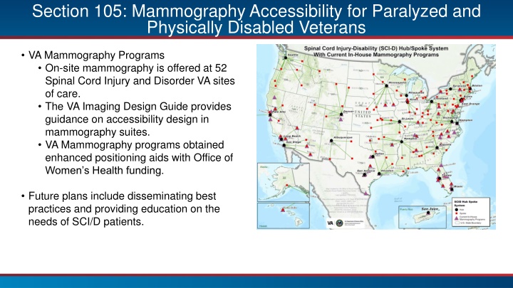 section 105 mammography accessibility 2