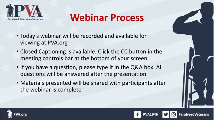 webinar process