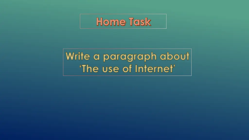 home task