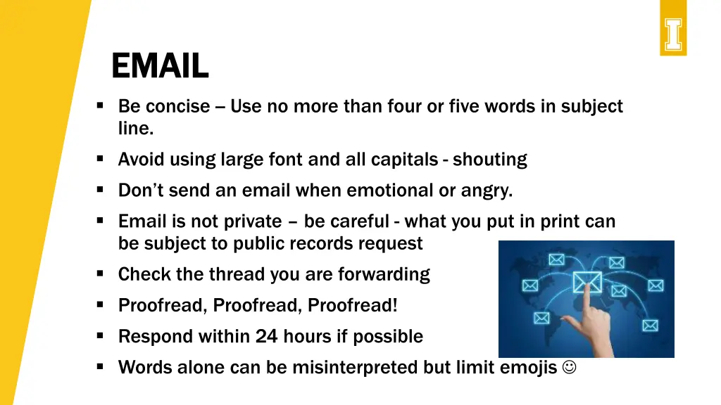 email email be concise use no more than four