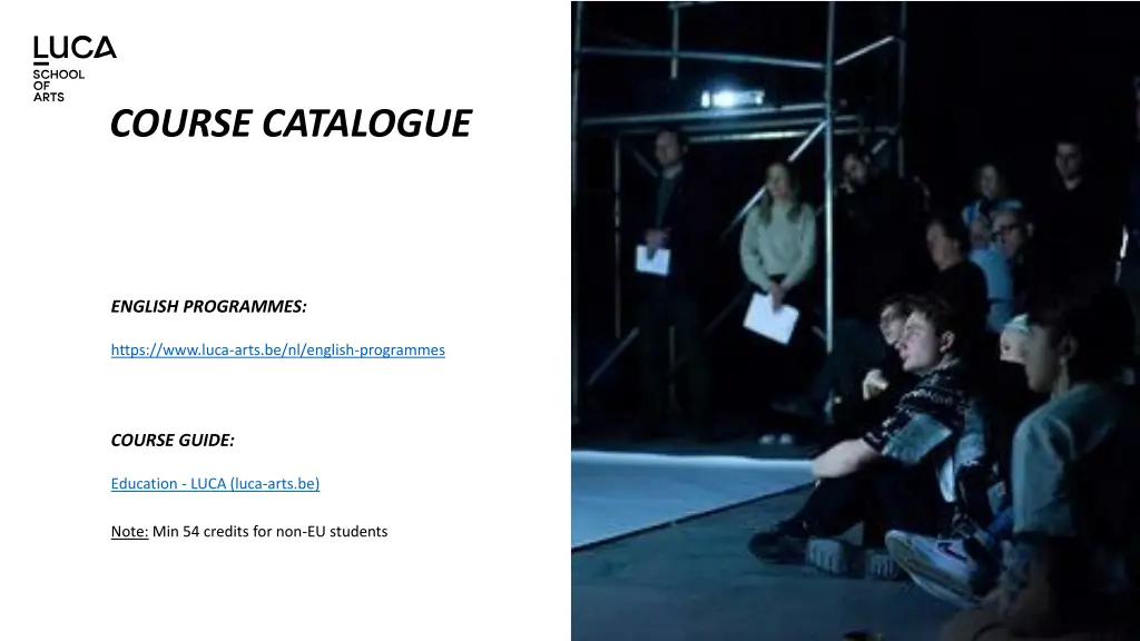 course catalogue