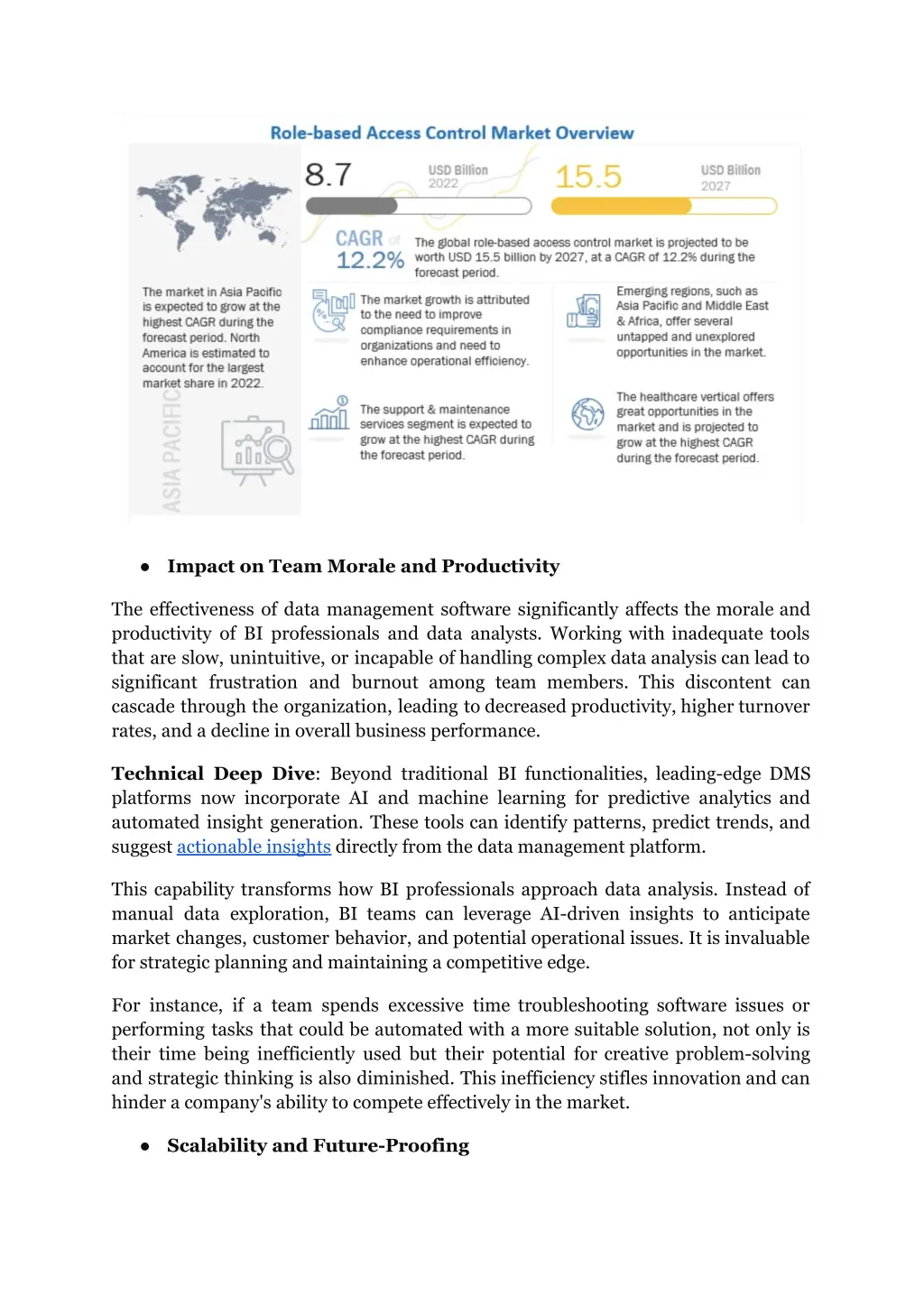 impact on team morale and productivity