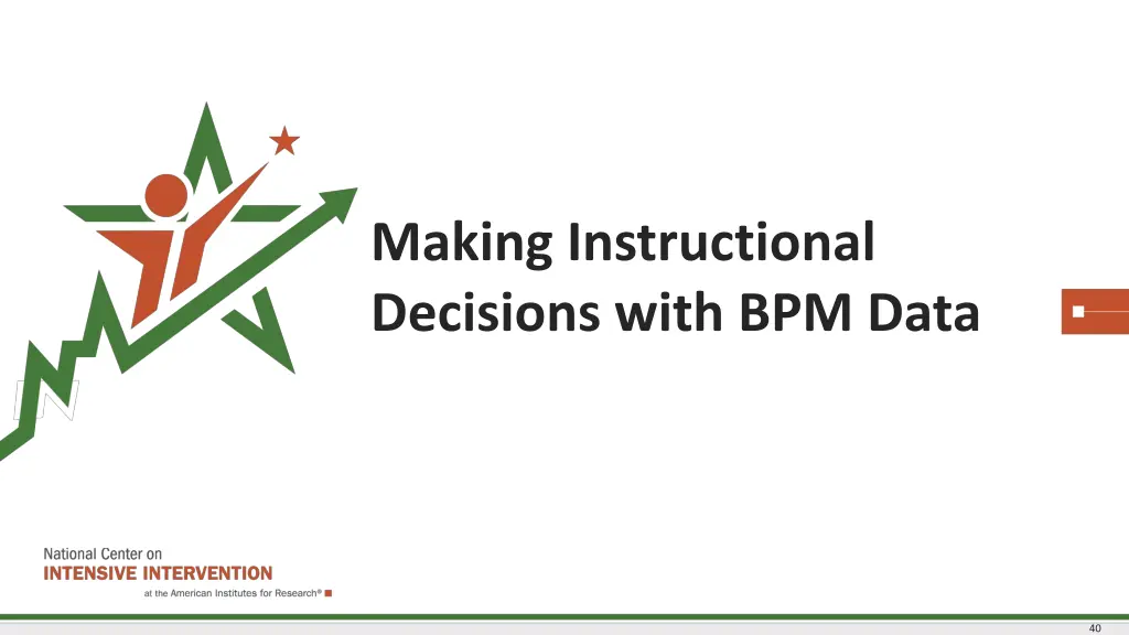 making instructional decisions with bpm data