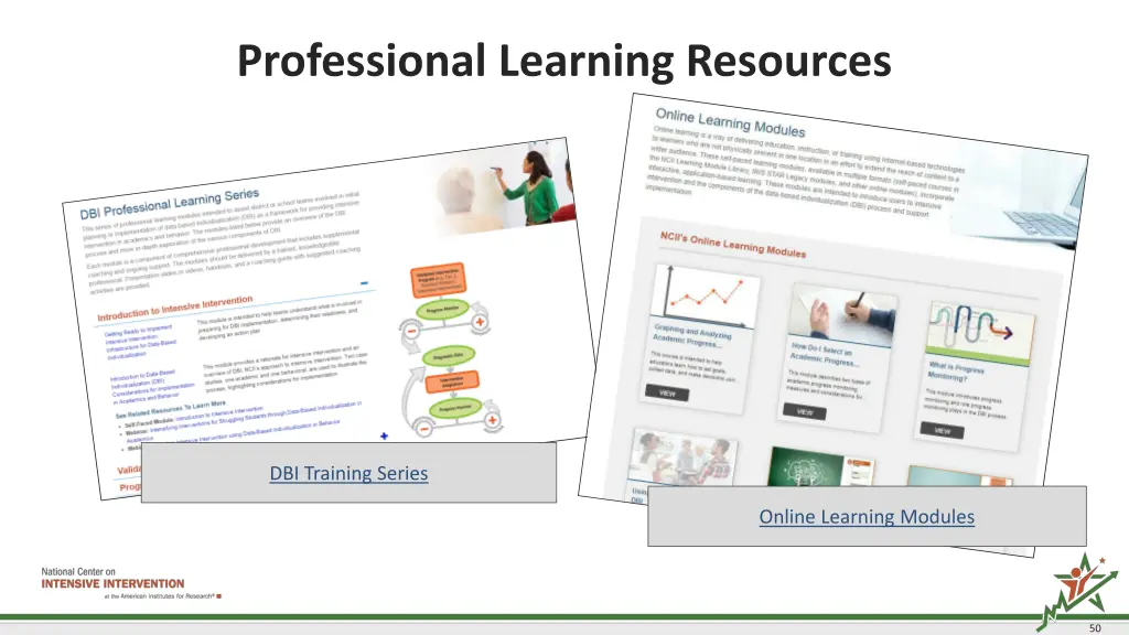 professional learning resources
