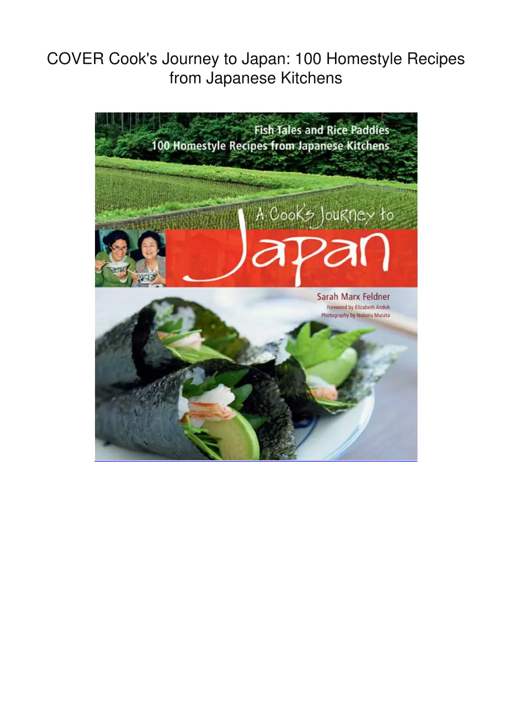 cover cook s journey to japan 100 homestyle