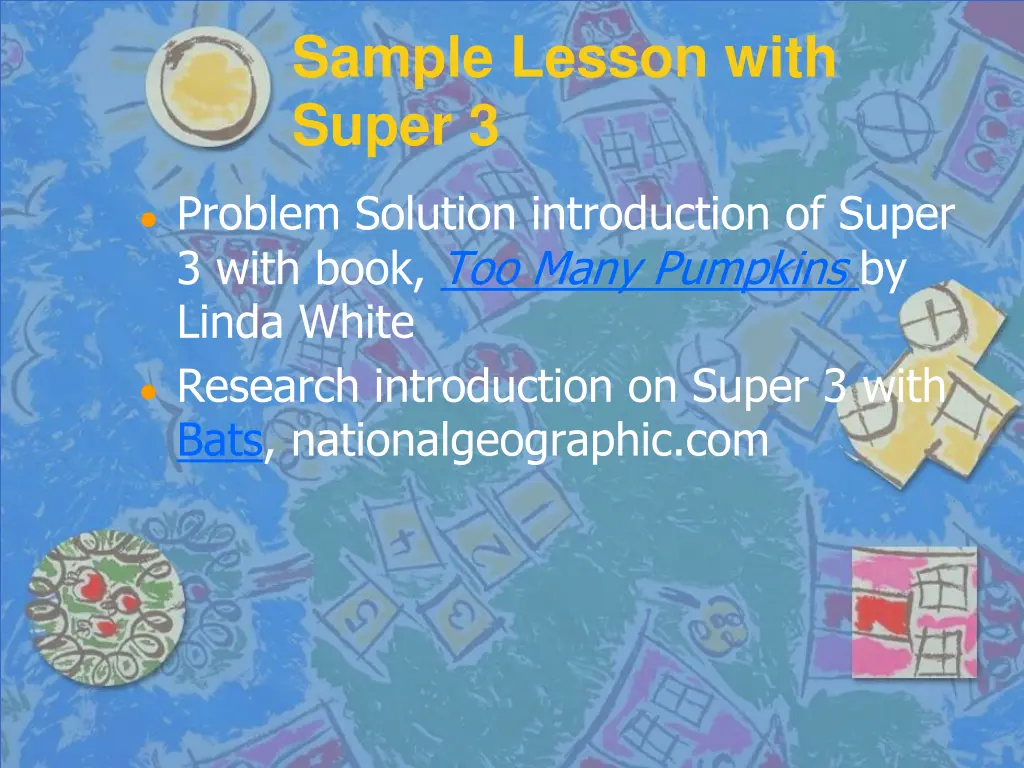 sample lesson with super 3