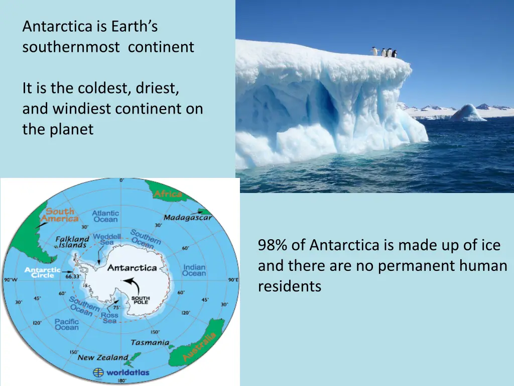 antarctica is earth s southernmost continent