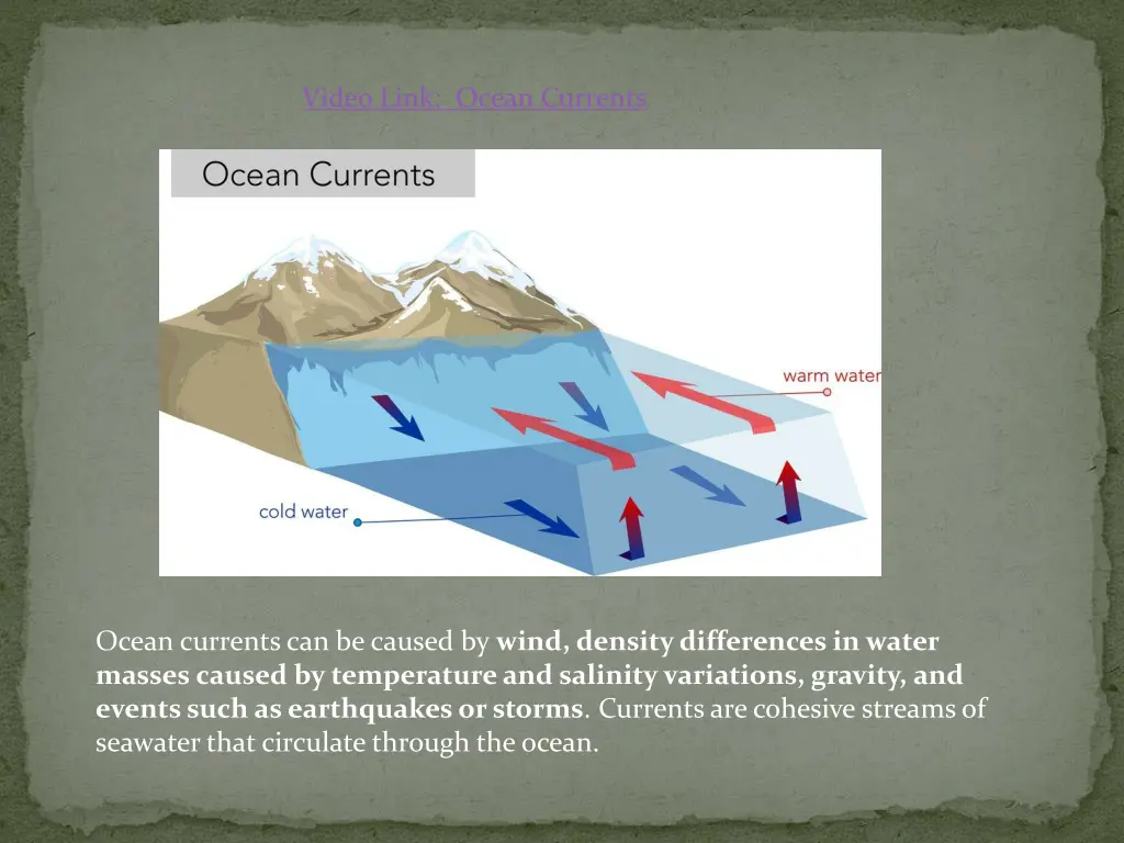 video link ocean currents