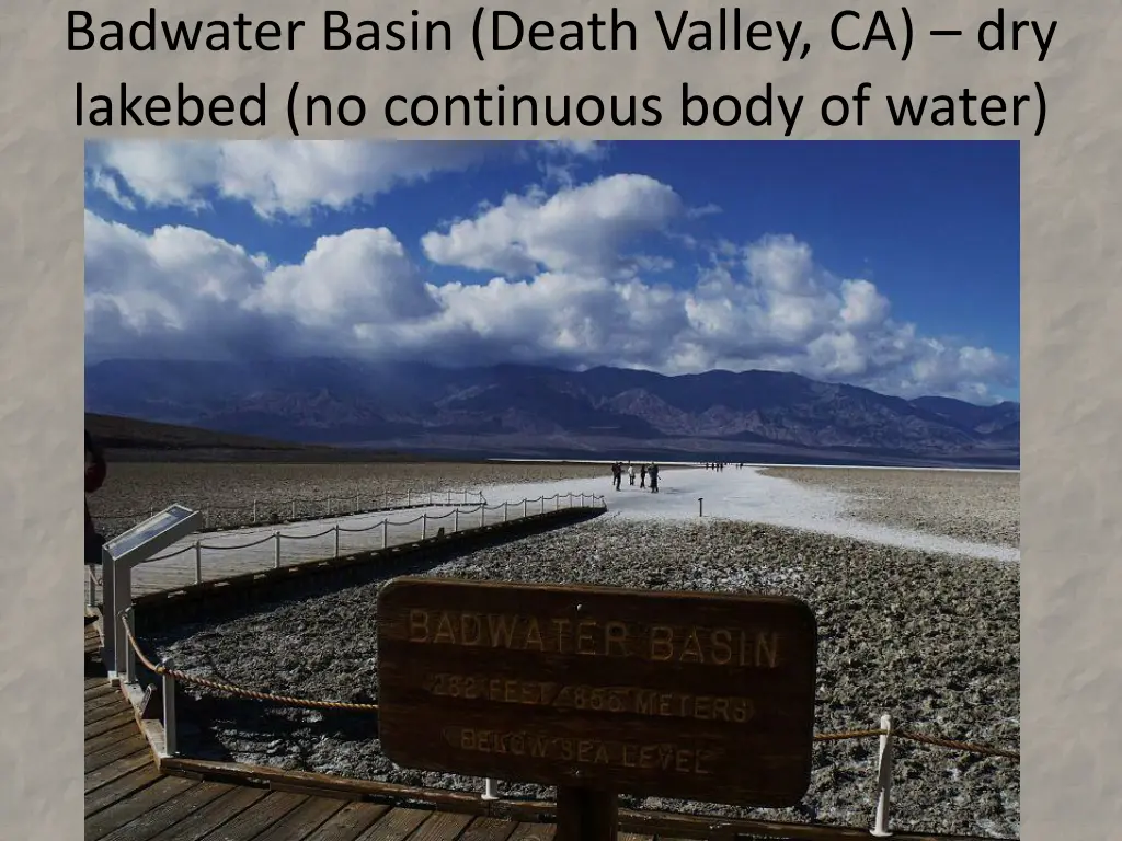 badwater basin death valley ca dry lakebed