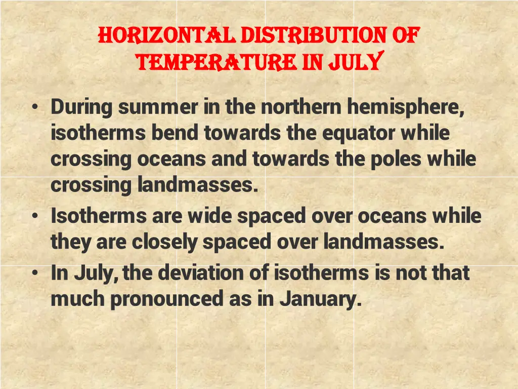 horizontal distribution of horizontal 3