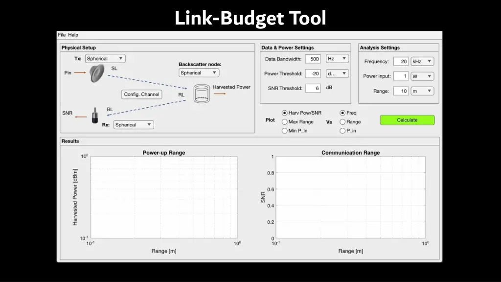 link budget tool