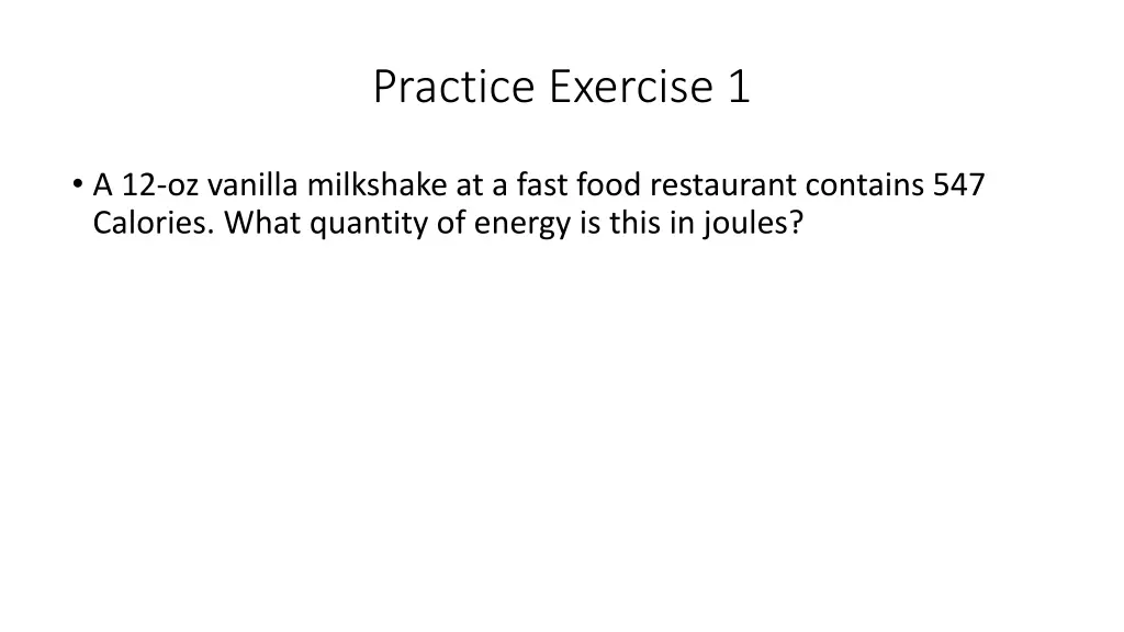 practice exercise 1 4