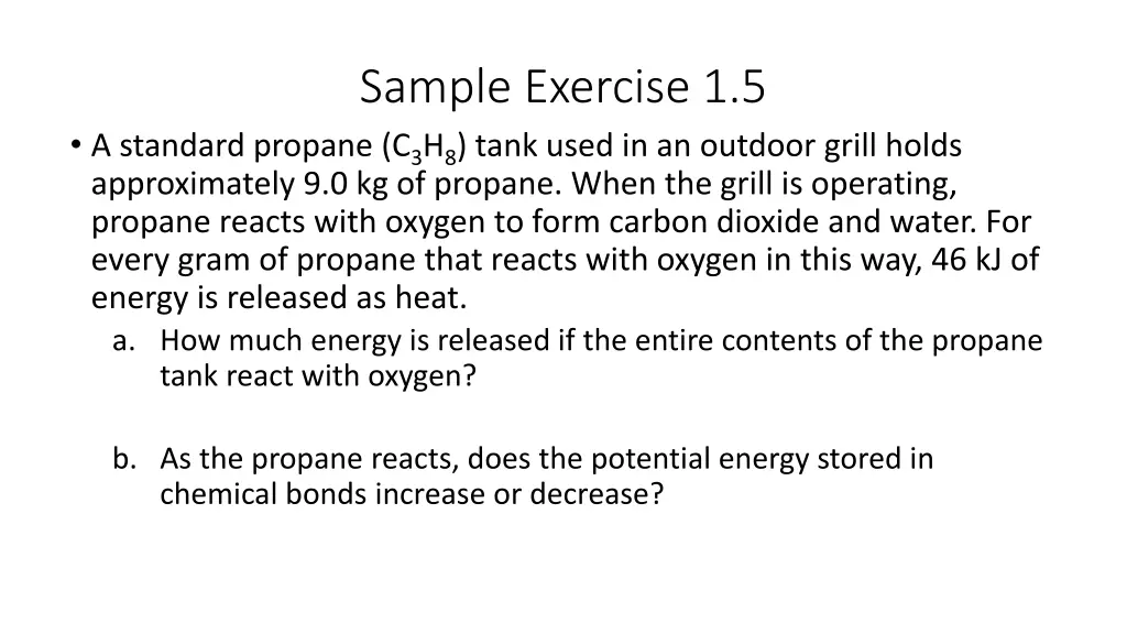 sample exercise 1 5