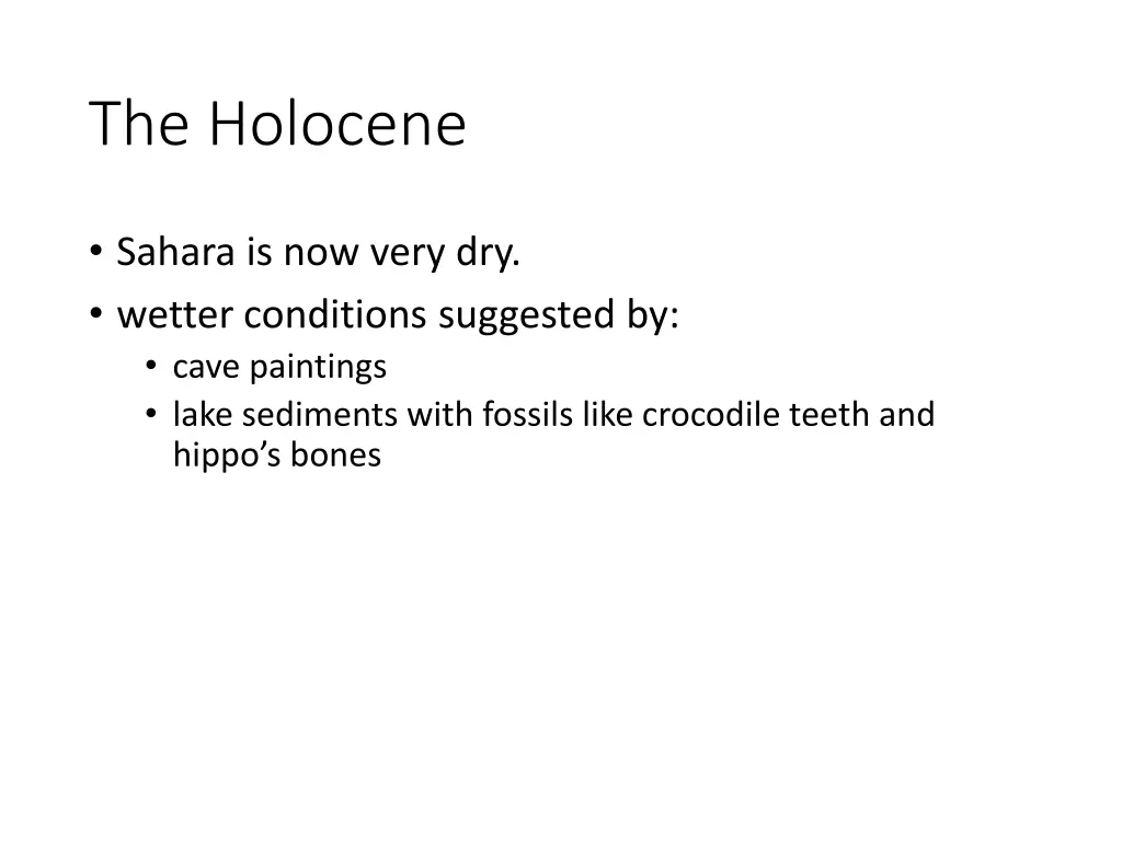 the holocene 4