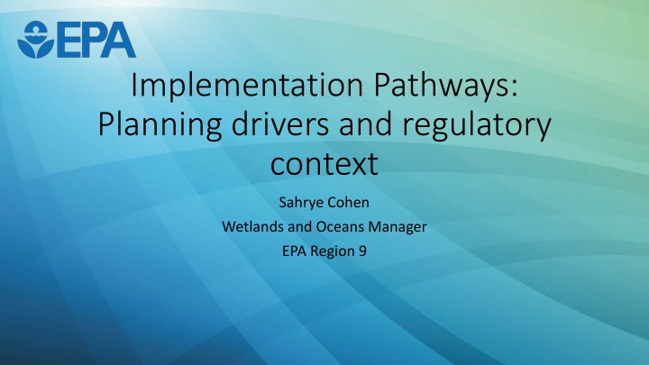 implementation pathways planning drivers